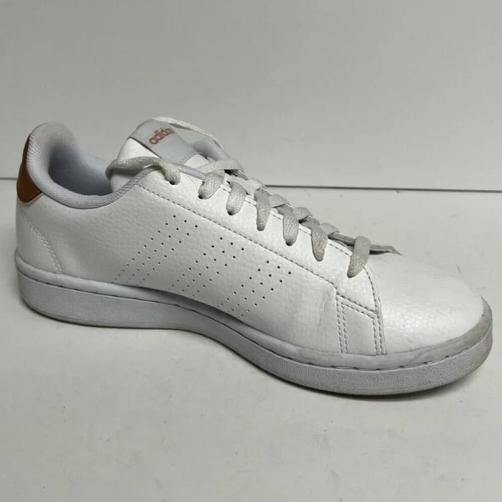 adidas Womens Advantage Sneaker White Size 7.5 M - Picture 2 of 6